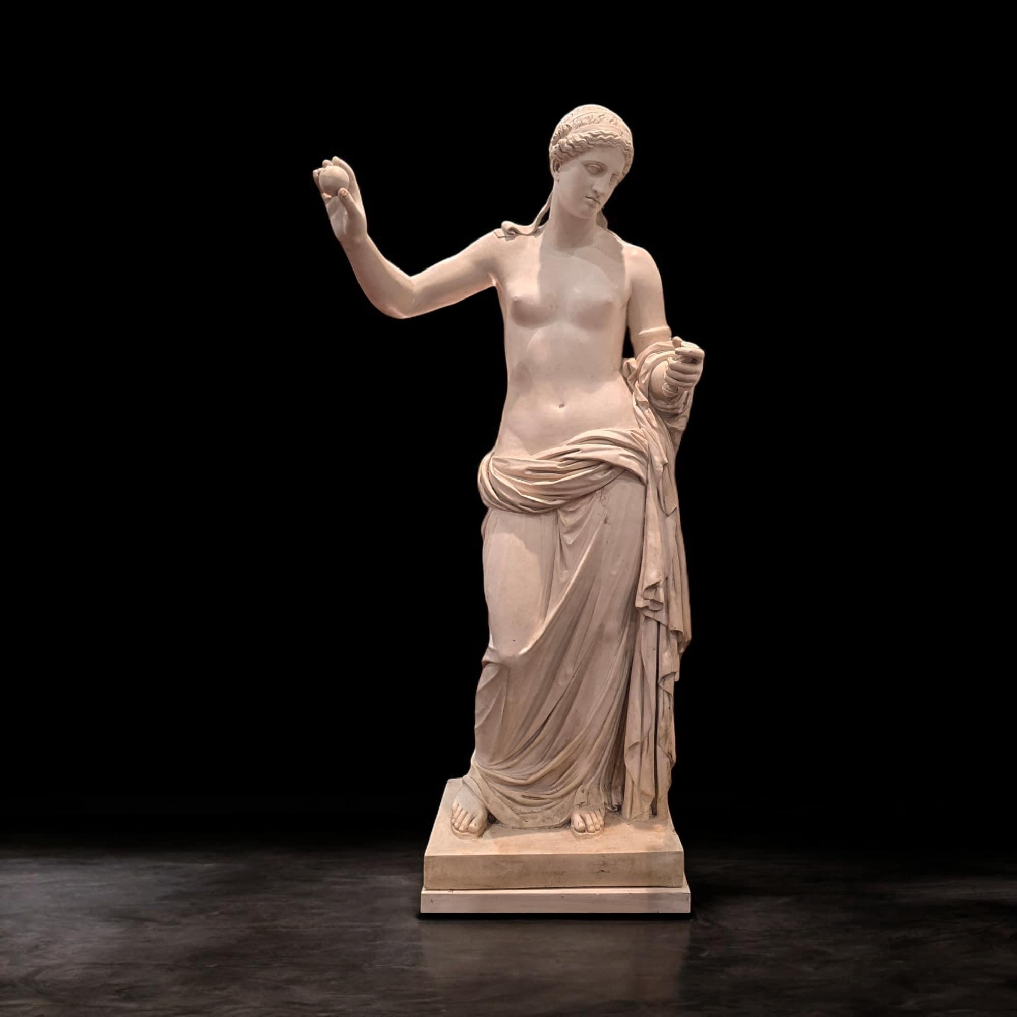 Terracotta MONUMENTAL VENUS OF ARLES SCULPTURE - 225 cm, MUSEE DU LOUVRE For Sale