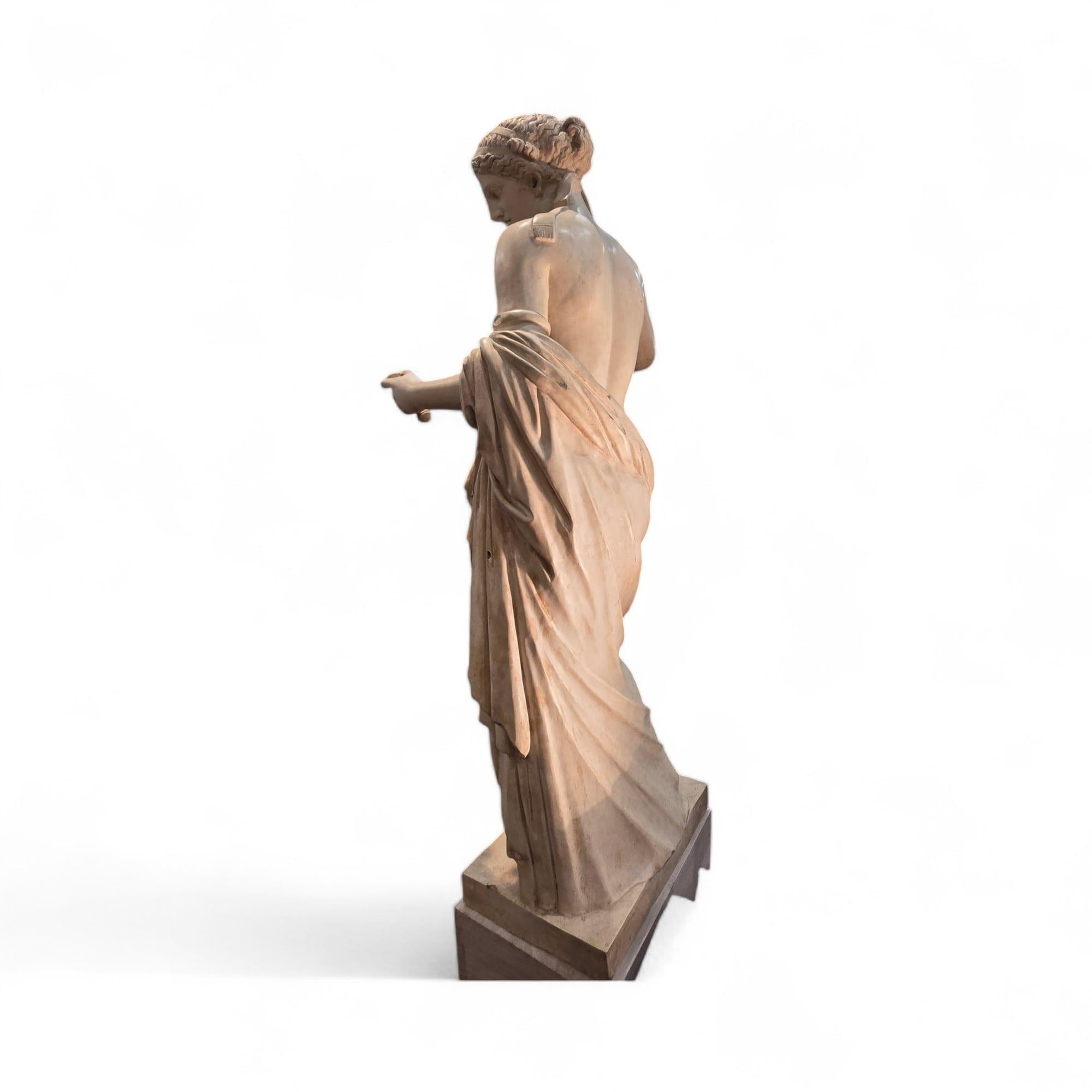 MONUMENTAL VENUS OF ARLES SCULPTURE - 225 cm, MUSEE DU LOUVRE For Sale 4
