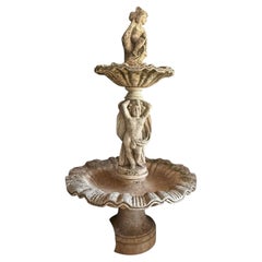 Monumental Vicenza Stone Garden Fountain, Early 20th Century