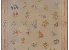 Monumental Vintage Chinese Aubusson Rug