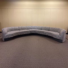 Monumental vintage M. Fillmore Harty sectional