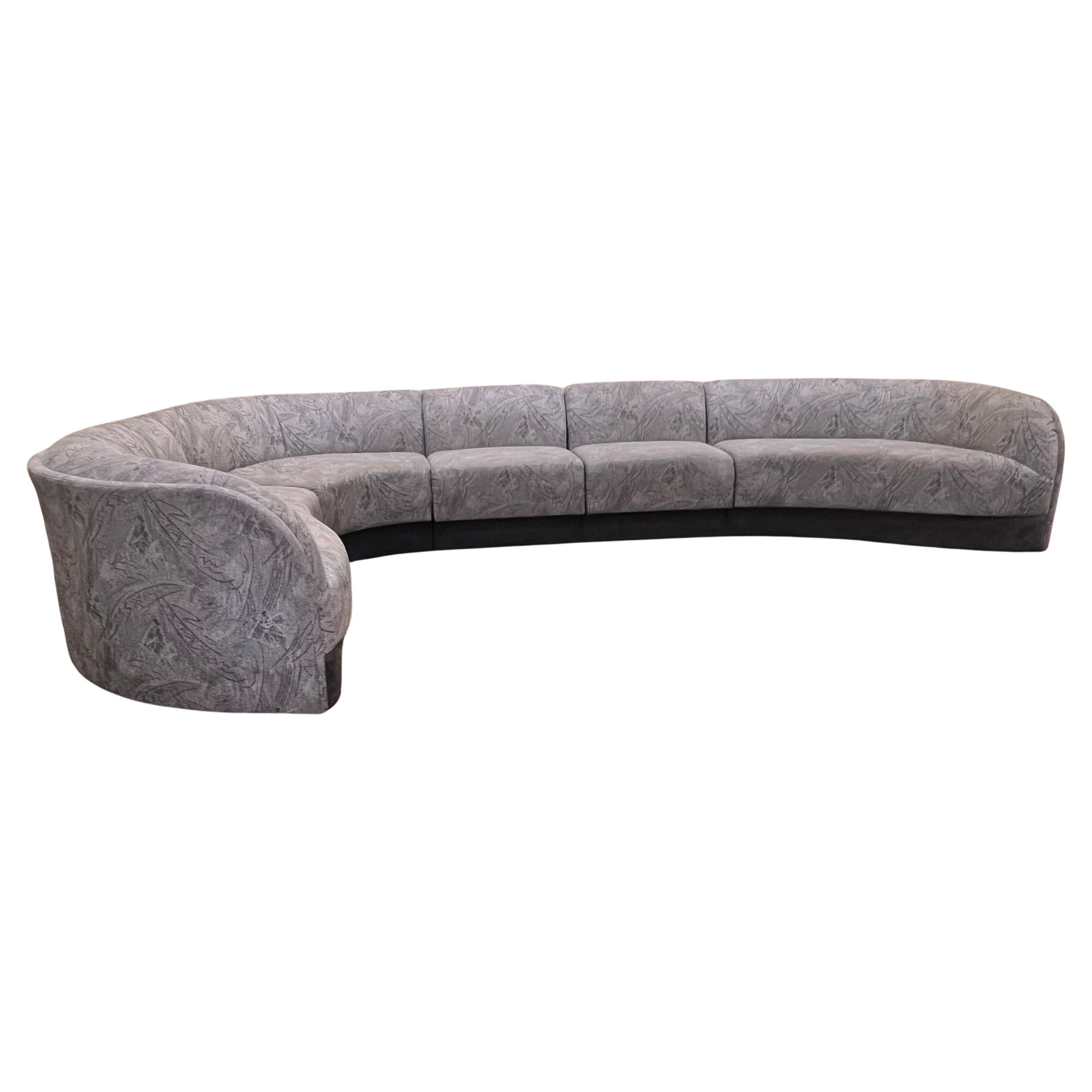 Monumental vintage M. Fillmore Harty sectional For Sale