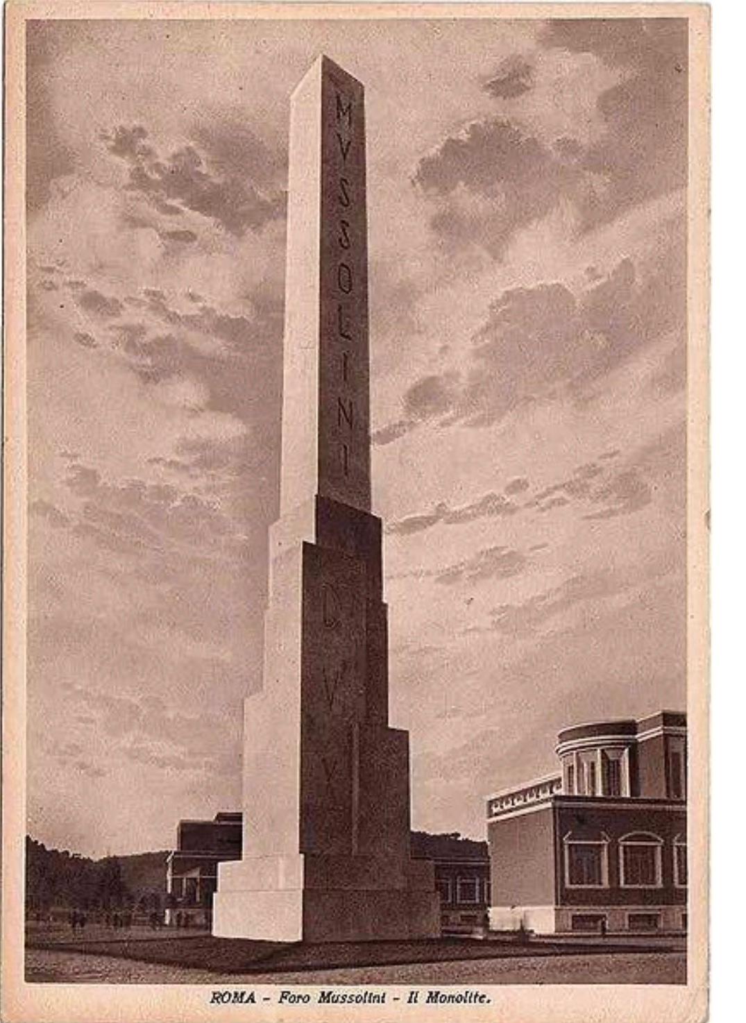 Monumental Vintage Statuary Obelisk, Italy, 1940s 4