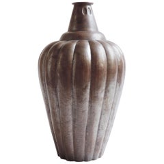 Monumental Vittorio Zecchin Hammered Copper Vase, Italy, 1925