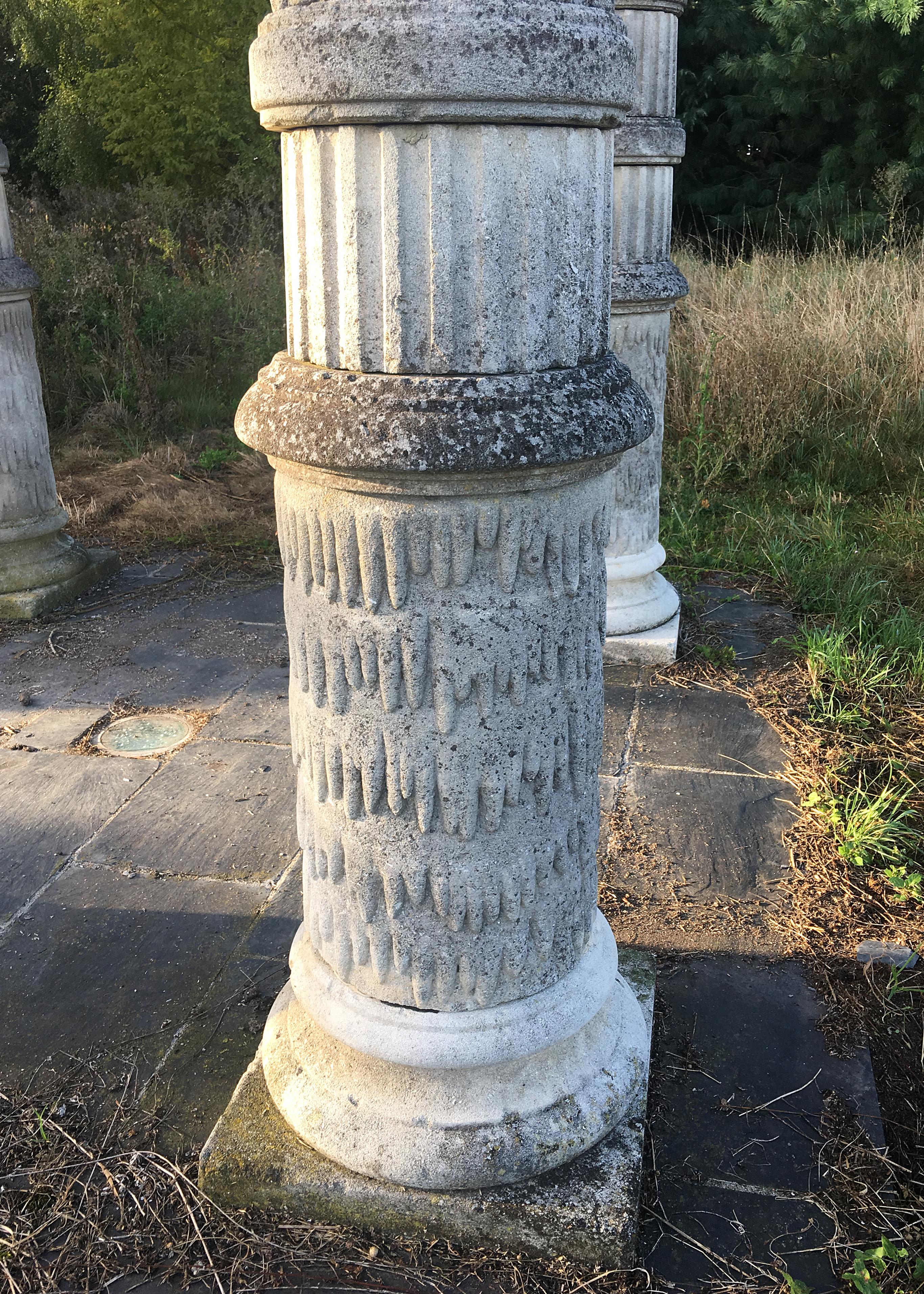 Stone Monumental Well in the Louis XIV Style, 20th Century For Sale