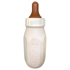 Retro Monumental White Baby Bottle