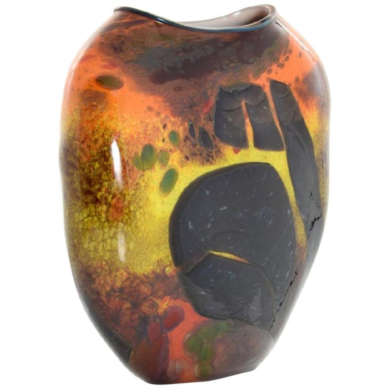 Monumental William Morris Shard Vase/Vessel at 1stDibs