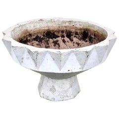 Monumental Willy Guhl Chalice Shaped Planter