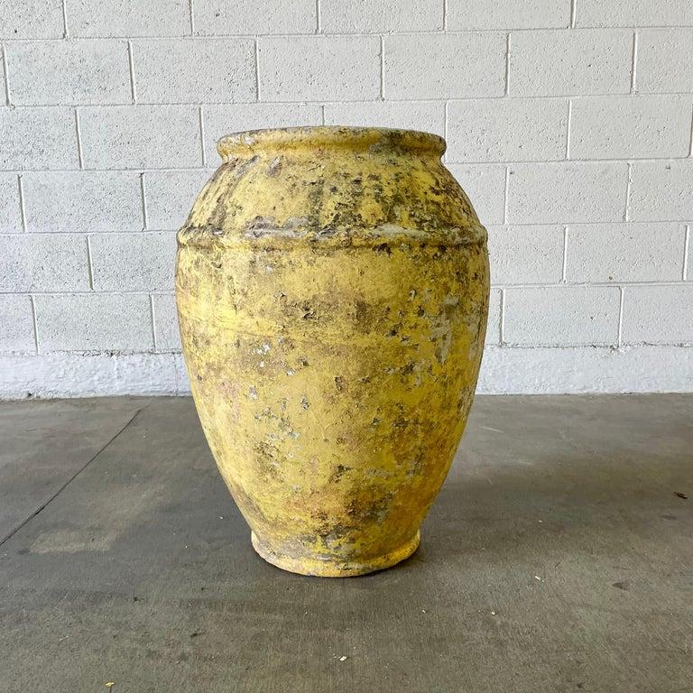 Monumental Willy Guhl Concrete Urn In Good Condition In Los Angeles, CA