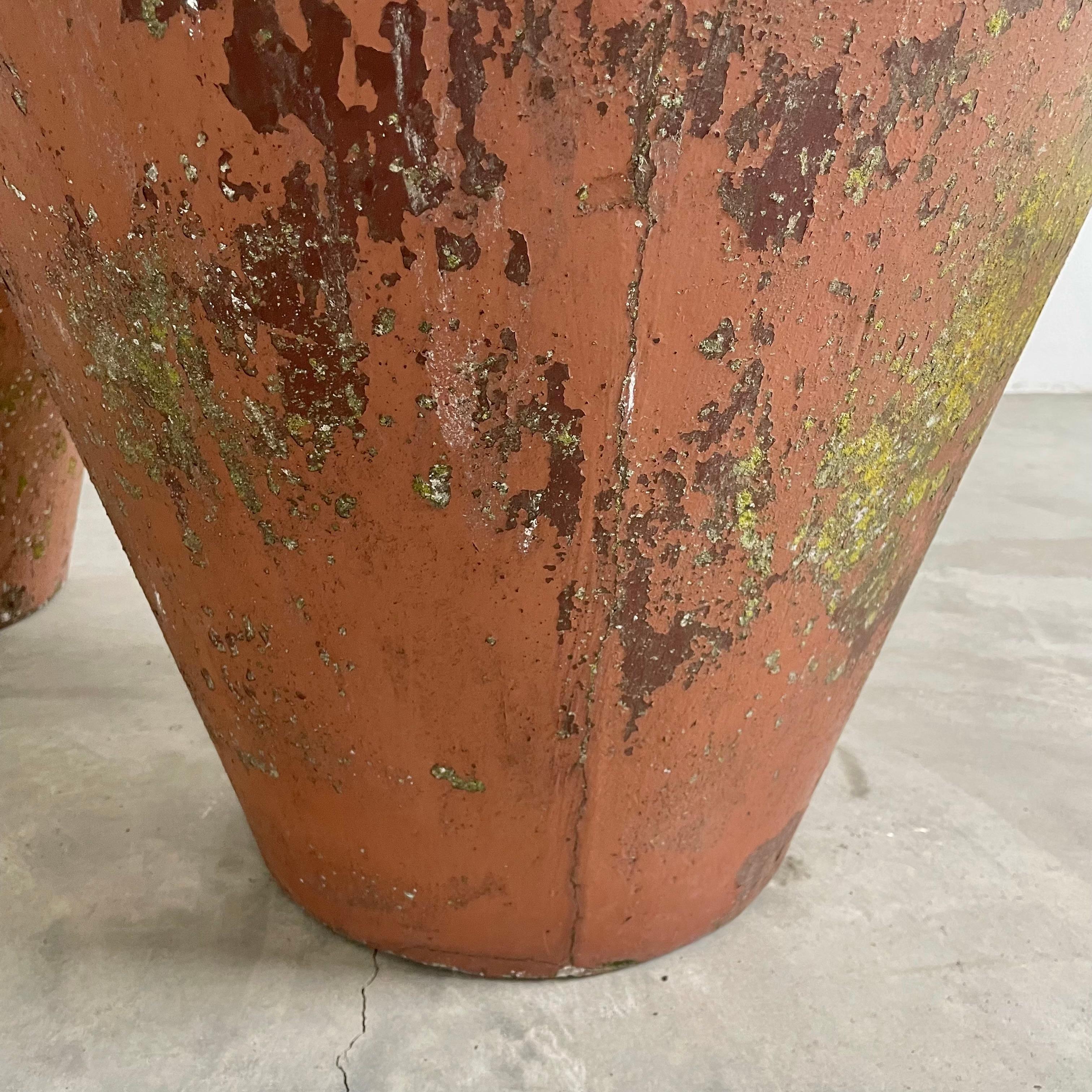 Monumental Willy Guhl Concrete Vase, 1960s Switzerland For Sale 5