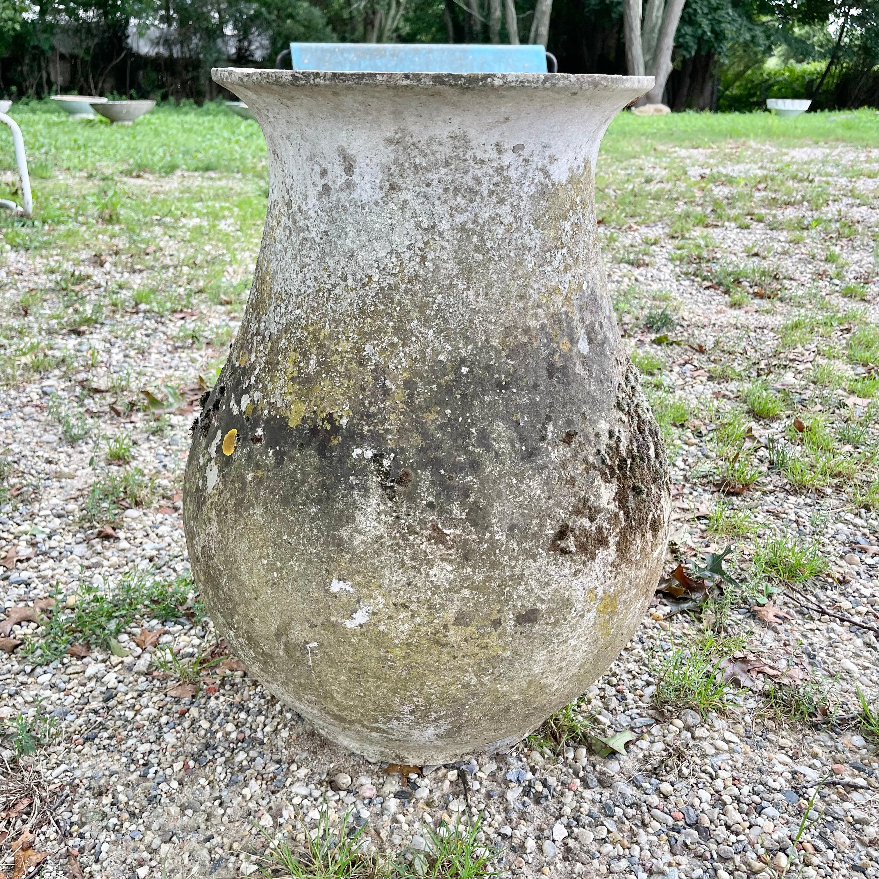 Monumental Willy Guhl Concrete Vase, 1960s Switzerland For Sale 6