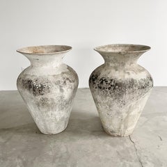 Monumental Willy Guhl Concrete Vase, 1960s Switzerland