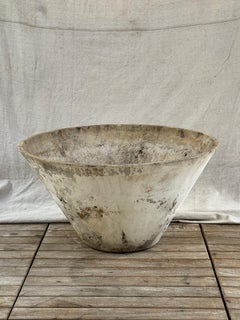 Monumental Willy Guhl Fiber Cement Cone Planter for Eternit, Switzerland