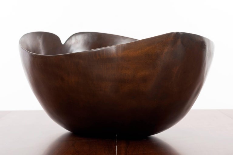 Monumental Wooden Bowl by David Auld In Good Condition For Sale In Chicago, IL