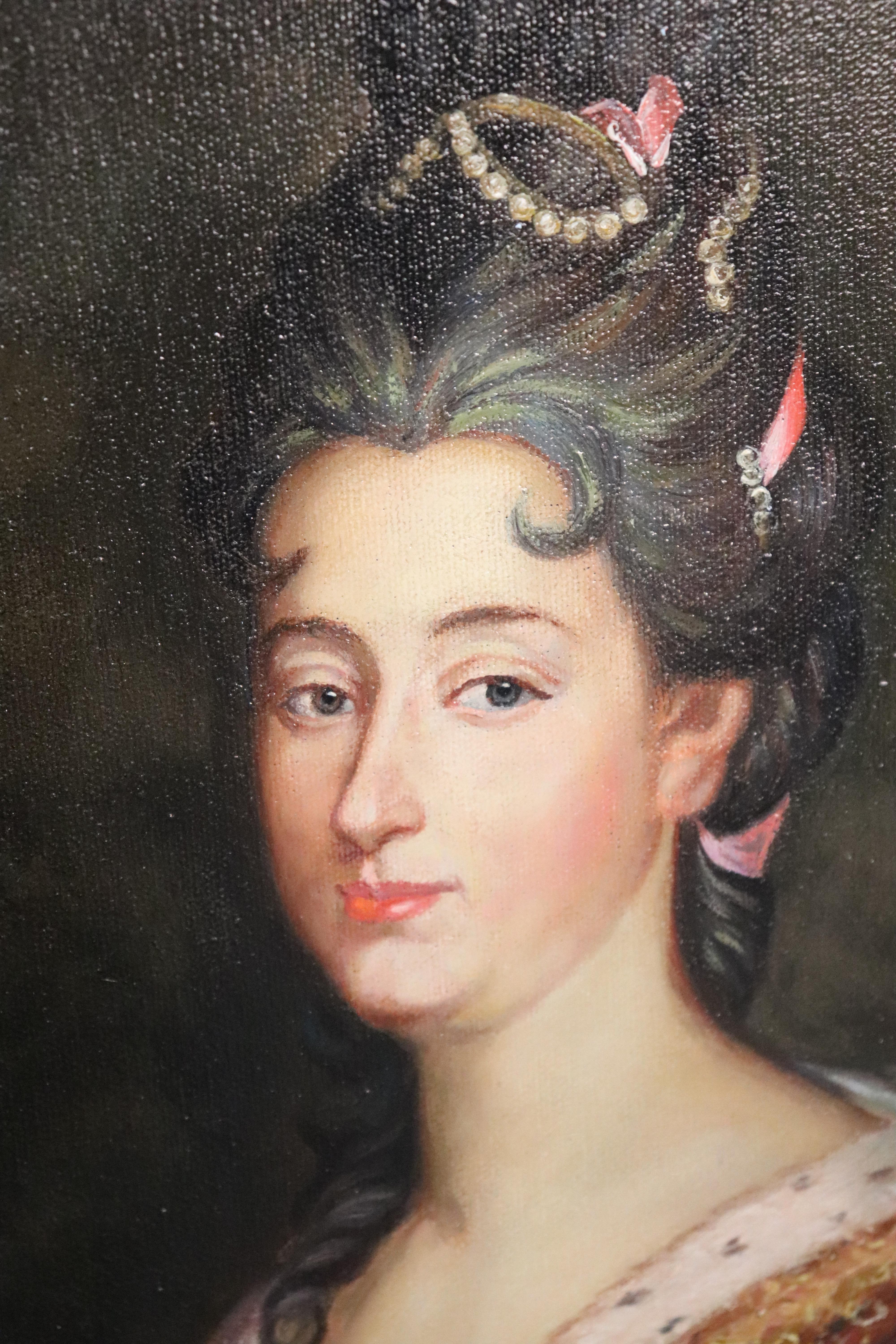 Neoclassical Revival Monumental Painting of 