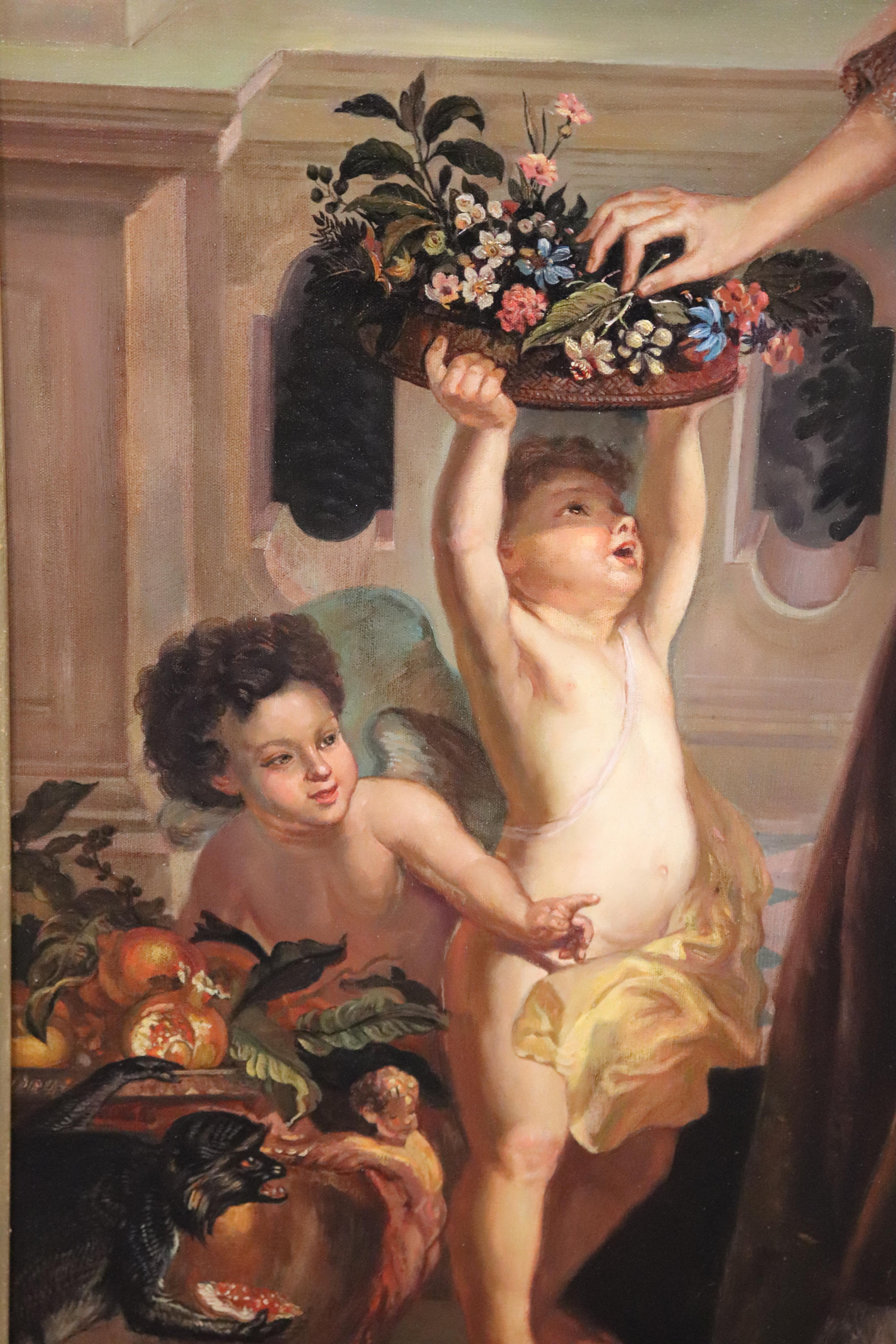 French Monumental Painting of 