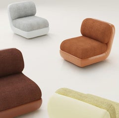 Sillón Mood con brazos Latte by Mambo Unlimited Ideas