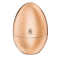 MOOD by Christofle Set of 6 Silverplate Espresso spoons in Egg 18k Pink Gold New