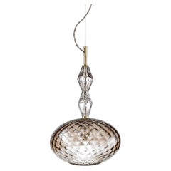 Mood Joy S1 Brown Diamond Glass Pendant Lamp