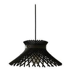 Mooda Plafonnier Lights 6 / Wood Oak Oxidized, Black Granite by INDO-