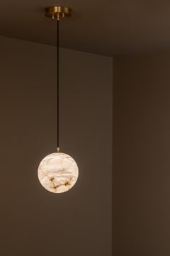 Moon 32 Pendant Lamp by United Alabaster