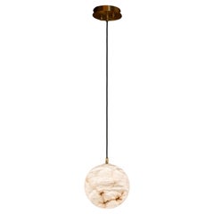 Moon 36 Pendant Lamp by United Alabaster