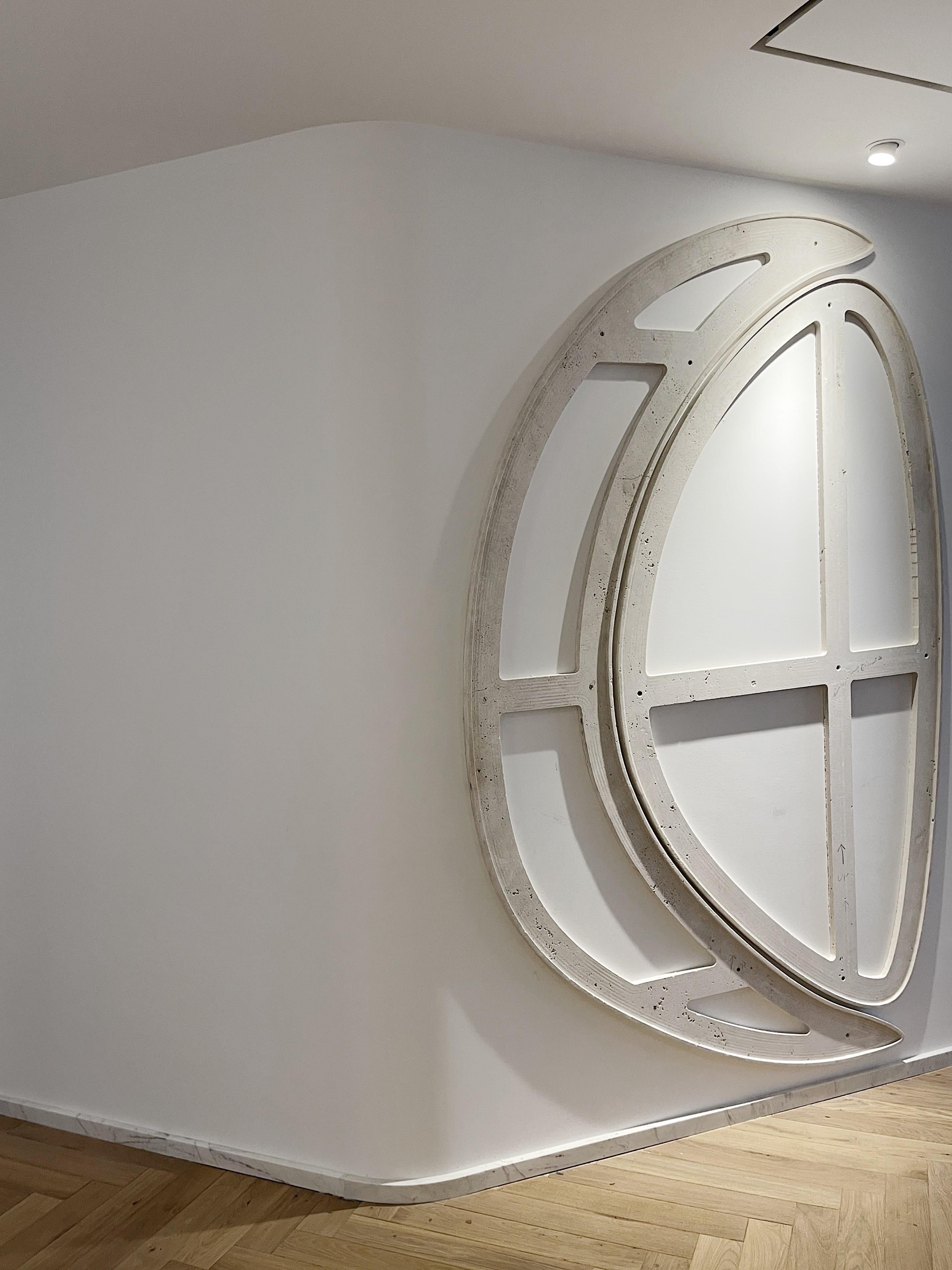 XXIe siècle et contemporain Miroir Moon & Back par L'Atelier Arman Safavi en vente