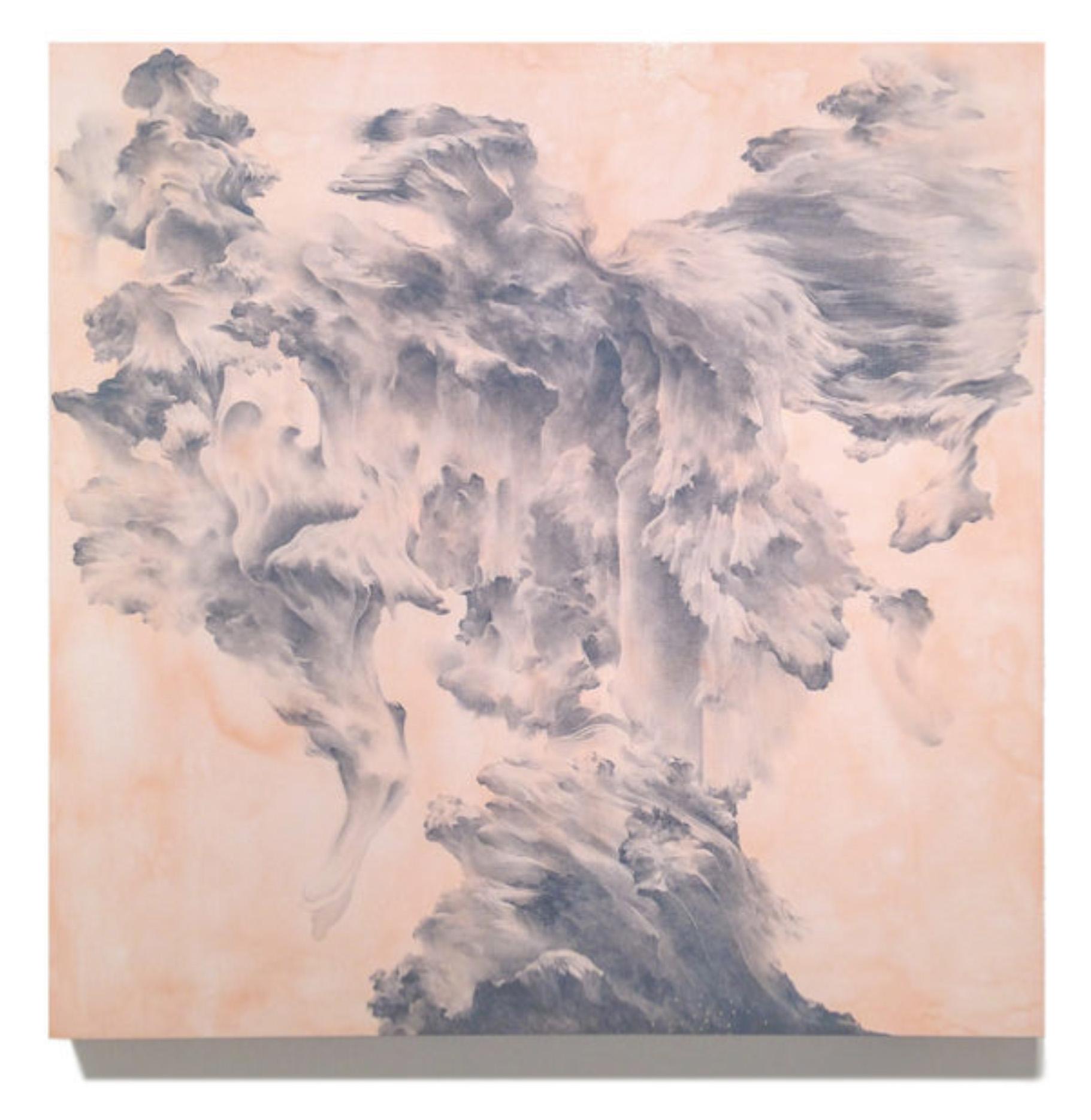 Mondes possibles #340 : œuvre d'art mixte - Mixed Media Art de Moon Beom