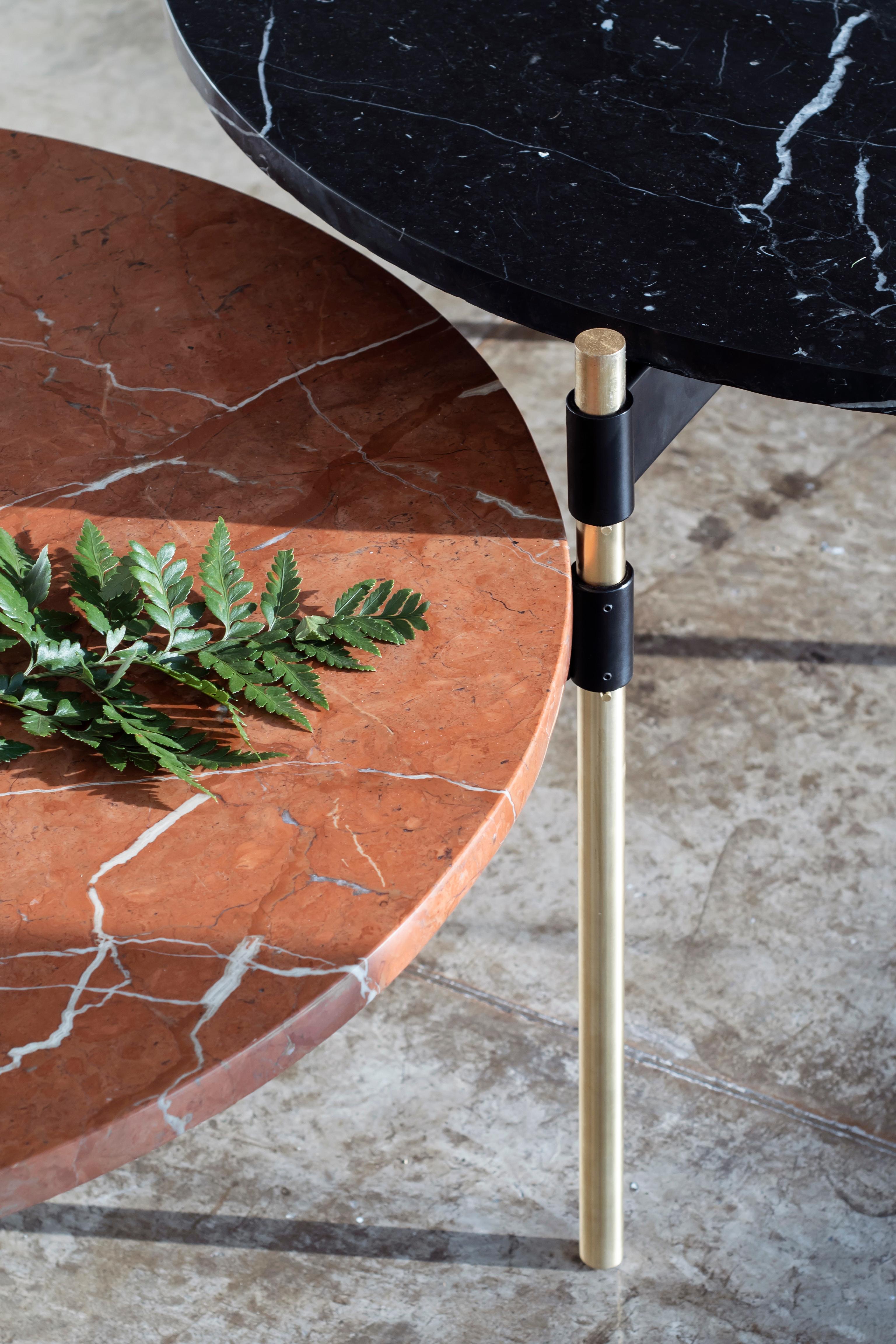 Moon Coffee Table, Marble by Ries In New Condition In Geneve, CH