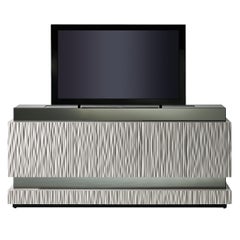 Armario Moon Contemporáneo y Personalizable con Mecanismo de TV Interno