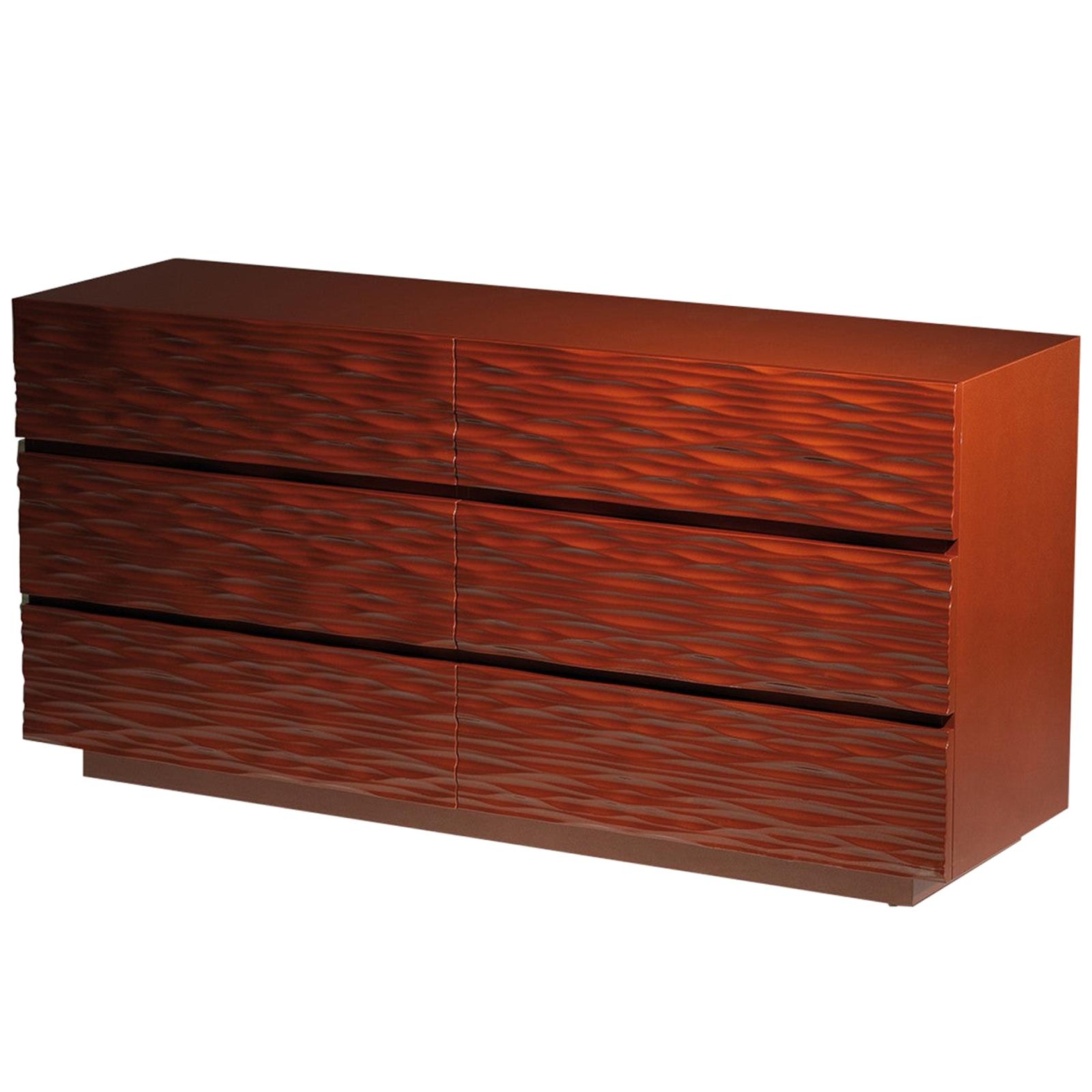 Moon Contemporary and Customizable Chest of Drawers by Luísa Peixoto For Sale