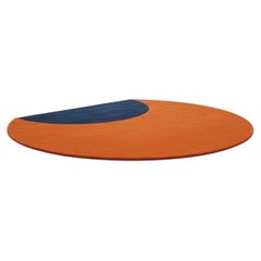 Moon, tapis design contemporain, Econyl, fabriqué au Brésil