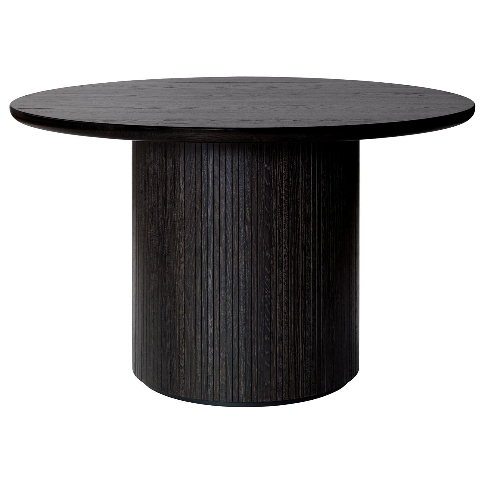 Moon Dining Table, Round, Wood Top, Large
