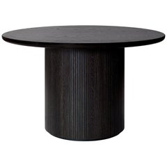 Moon Dining Table, Round, Wood Top, Medium
