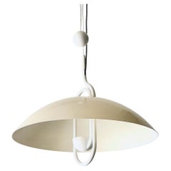 Moon Dome counterweight lamp designed by Vico Magistretti for Elio Martinelli
