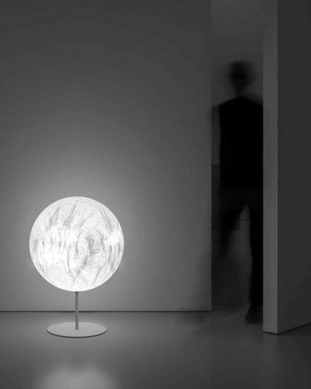 Contemporary MOON F Large  floor lamp by Davide Groppi For Sale