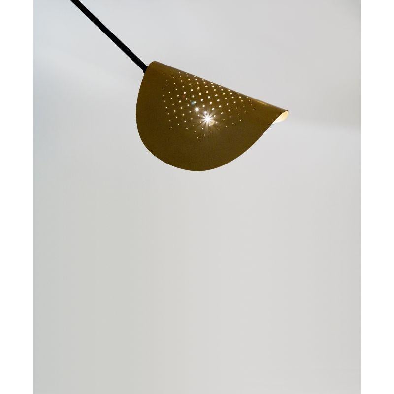 Laiton Lampadaire Moon de SB26 en vente