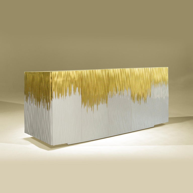 Moon Gold Contemporary Sideboard by Luísa Peixoto For Sale at 1stDibs