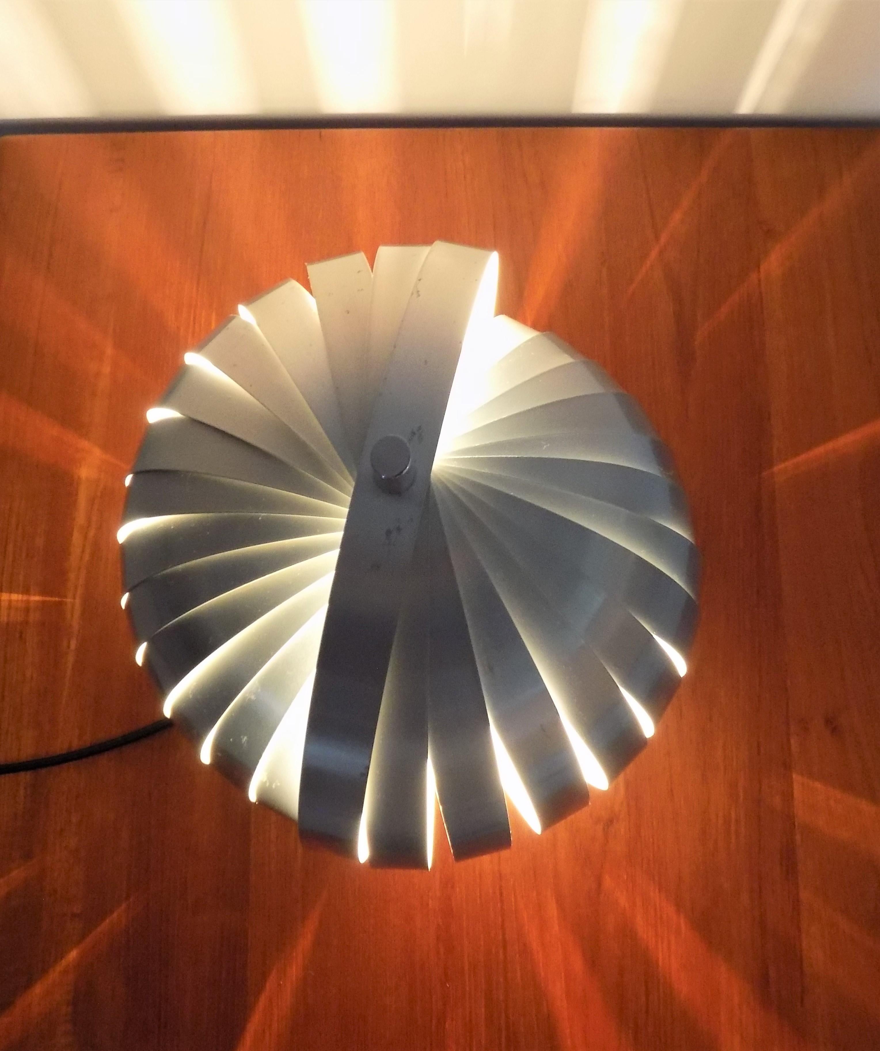 Late 20th Century Moon Lamp by Henri Mathieu  For Sale
