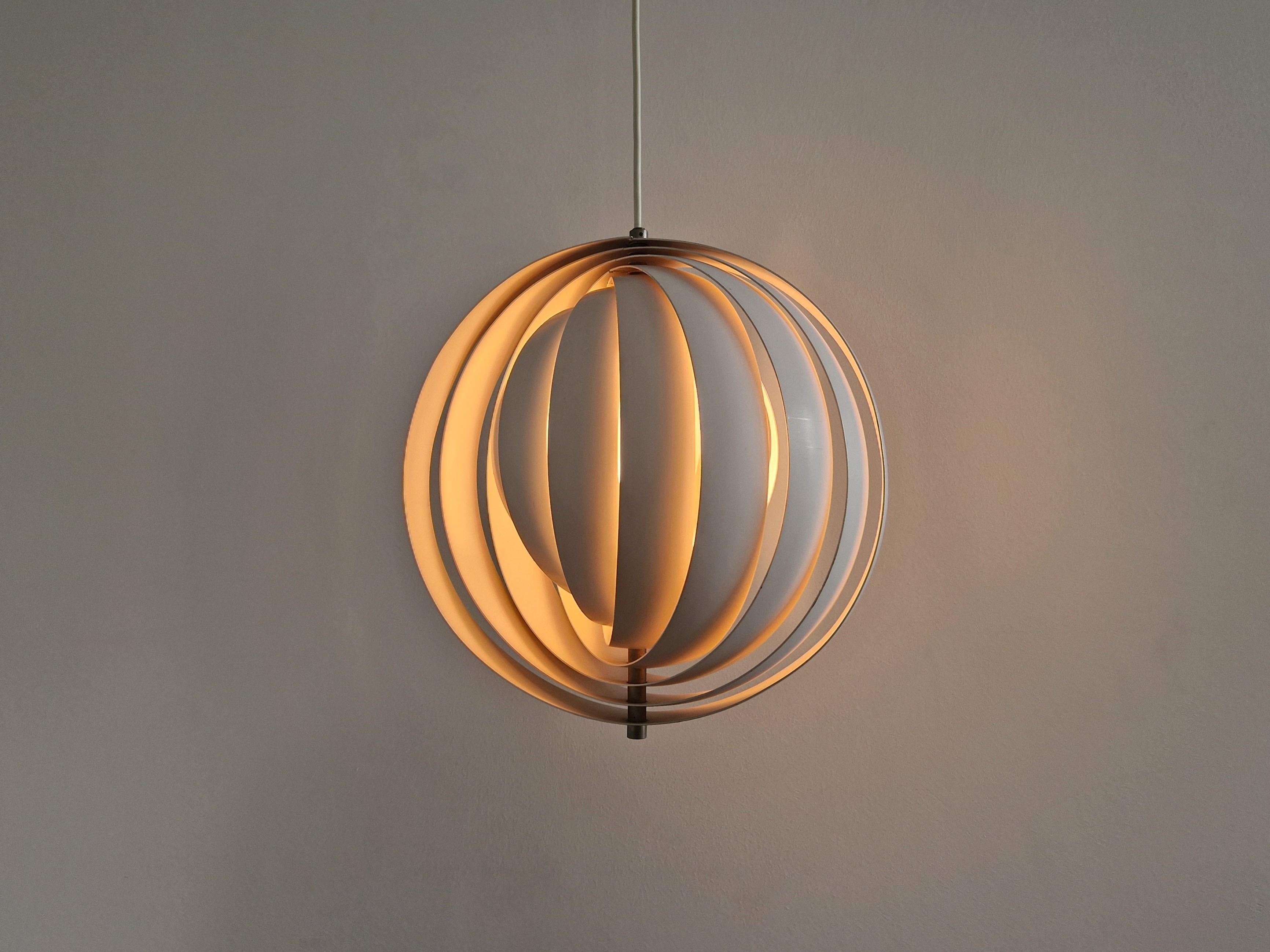 Mid-20th Century 'Moon Lamp' by Verner Panton for Louis Poulsen, Denmark 1960's For Sale