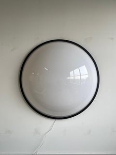 Moon Lamp TN Wall Mounted Light in Blackened Oak, Made in Chicago