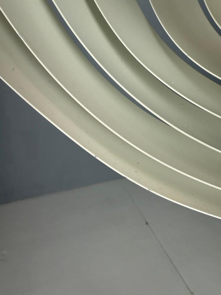 Moon lamp Verner Panton powder coated metal - 34cm signed Denmark 1