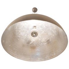 
Moon
 Large Round Silver Leaf Ceiling Light or Lantern by Element&Co