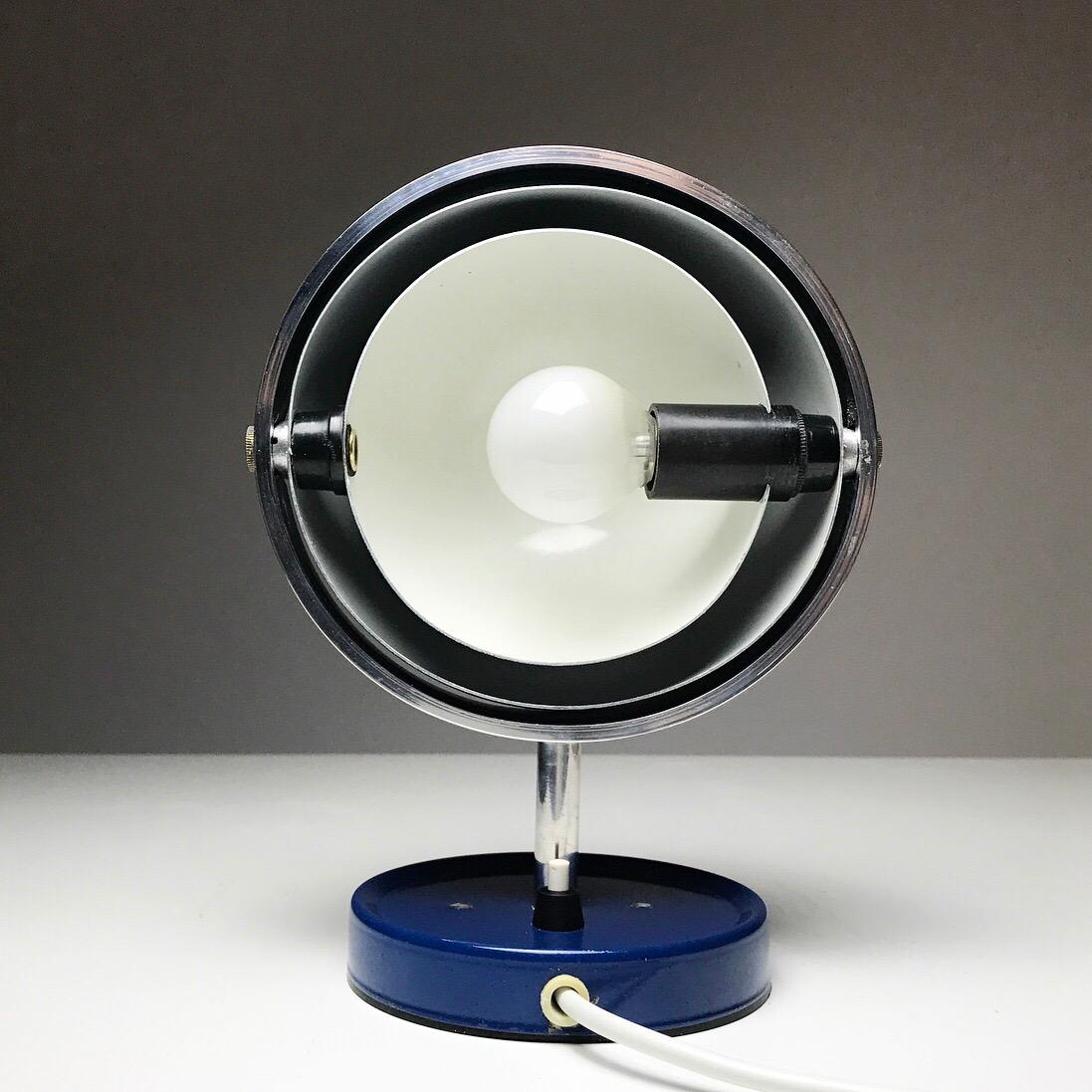 Moon Light table lamp by Brylle and Jakobsen for Quality System, Denmark 1960s  In Good Condition In Haderslev, DK