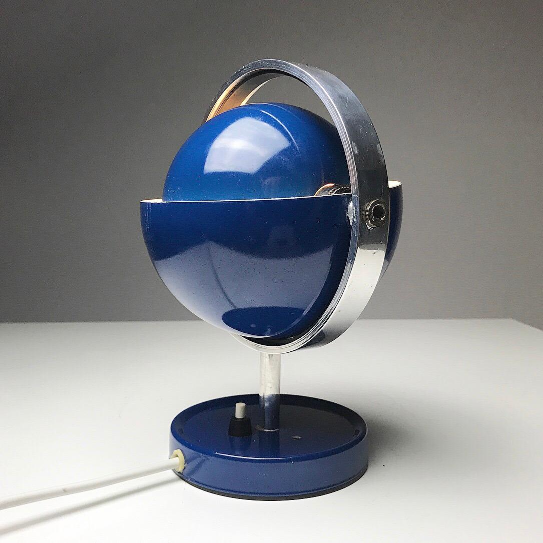 Moon Light table lamp by Brylle and Jakobsen for Quality System, Denmark 1960s  1