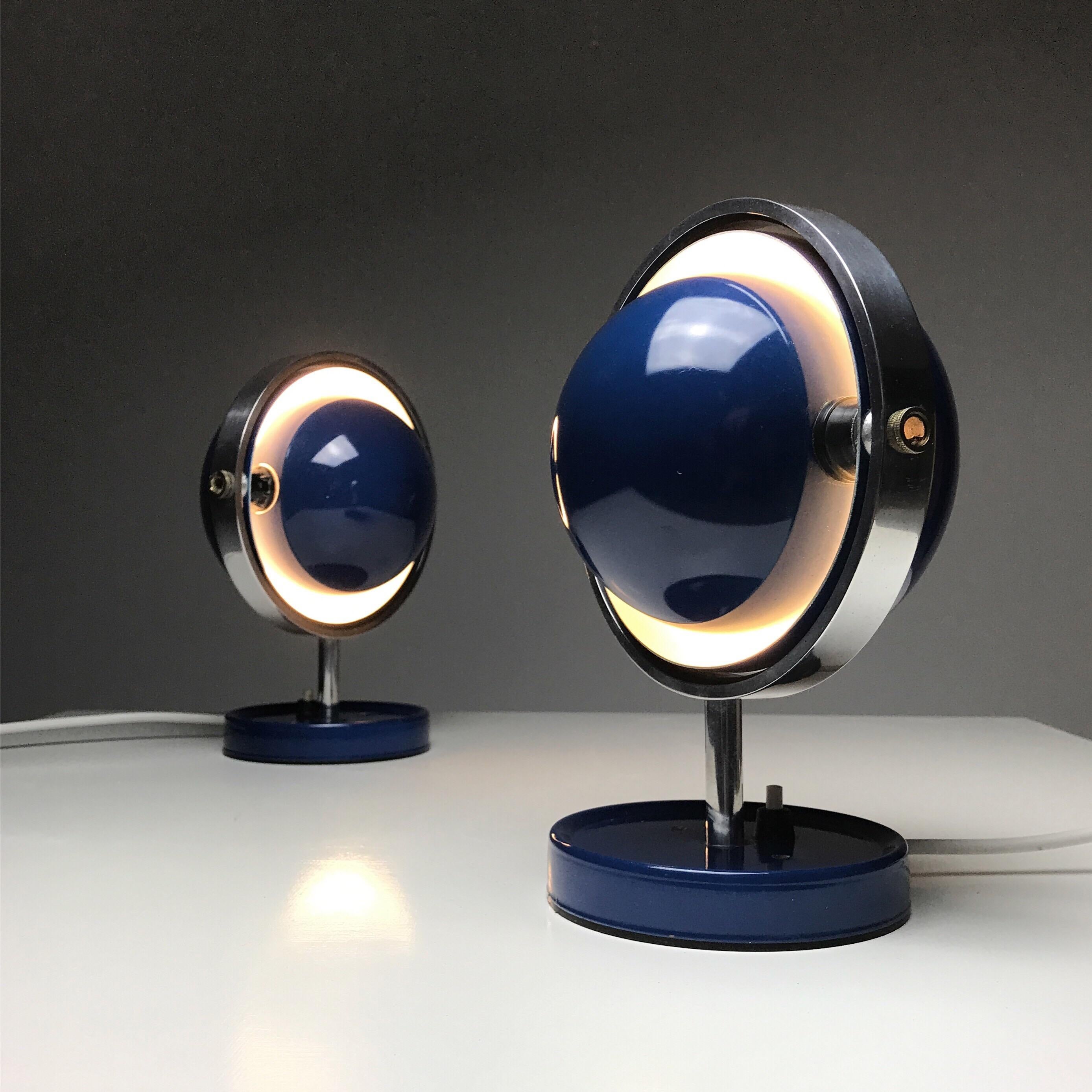 Moon Light table lamp by Brylle and Jakobsen for Quality System, Denmark 1960s  2