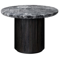Moon Lounge Table, Round, Marble Top