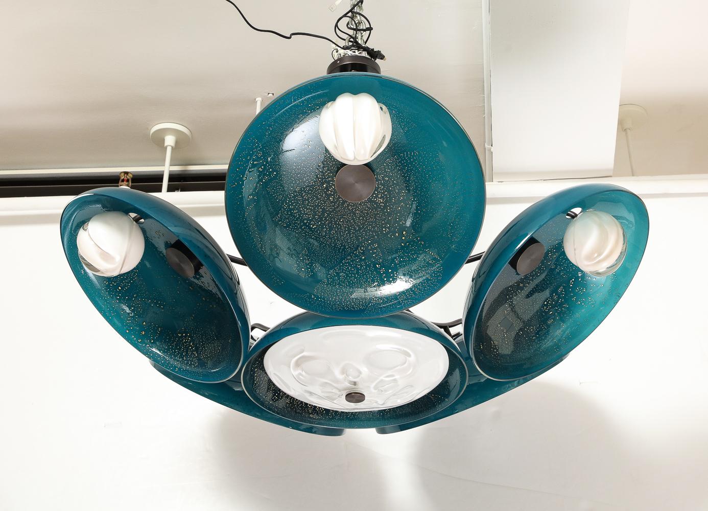 Moon Mandala Chandelier by Lorin Silverman In New Condition For Sale In New York, NY