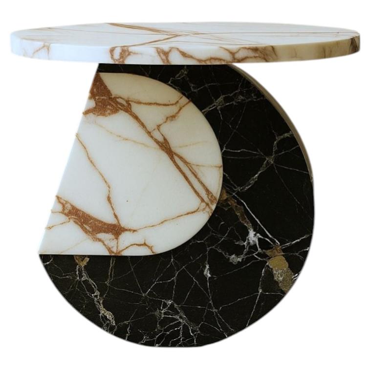 Moon Marble Side Table by Marsica Fossati