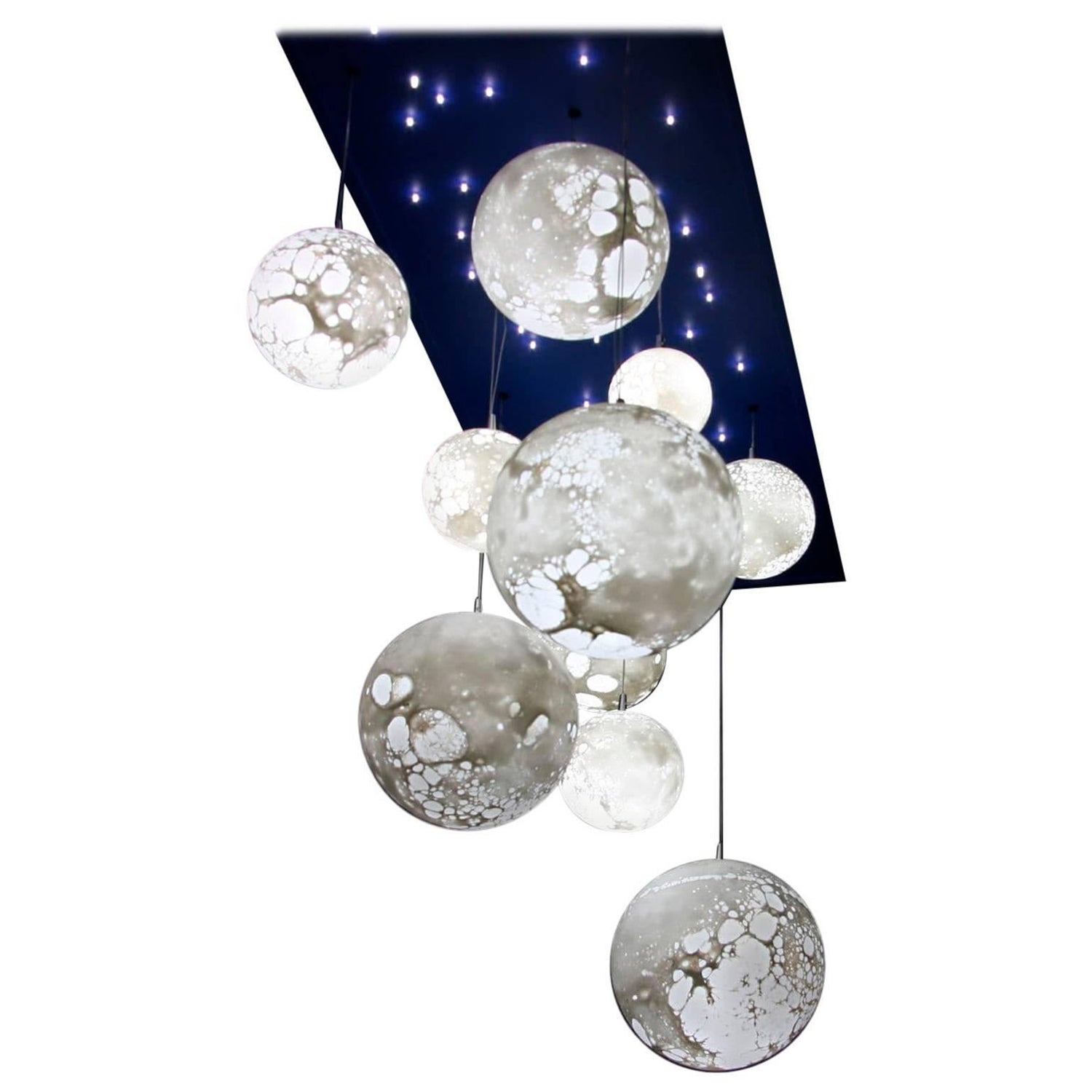 Moon Pendant Ensemble, Ludovic Clément D’armont